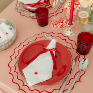 Mariaida Home Love Peçete Kırmızı
